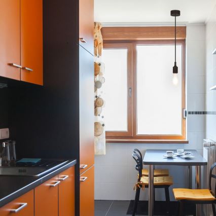 Rabalux 1412 - Hängande lampa ROXY 1xE27/40W svart