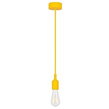 Rabalux 1413 - Hängande lampa ROXY E27/40W gul