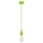 Rabalux 1415 - Hängande lampa ROXY E27/40W grön