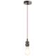 Rabalux 1416 - Hängande lampa FIXY E27/40W krom