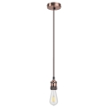Rabalux 1417 - Hängande lampa FIXY E27/40W brons