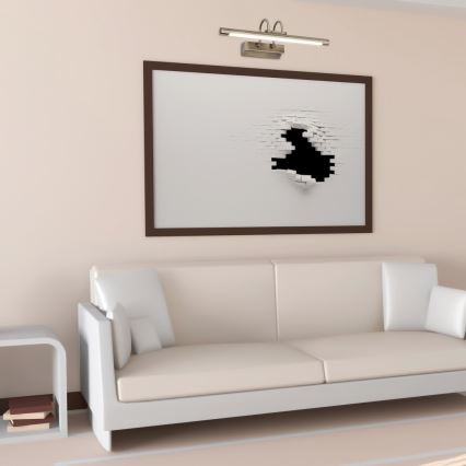 Rabalux - LED tavelbelysning LED/9W/230V