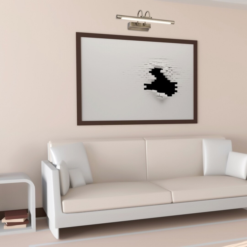 Rabalux - LED tavelbelysning LED/9W/230V