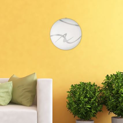 Rabalux 1819 - Takbelysning SOLEY 2xE27/60W/230V