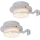 Rabalux - 2-pack LED-solcellsvägglampa LED/0,06W/1,2V 300 mAh IP44