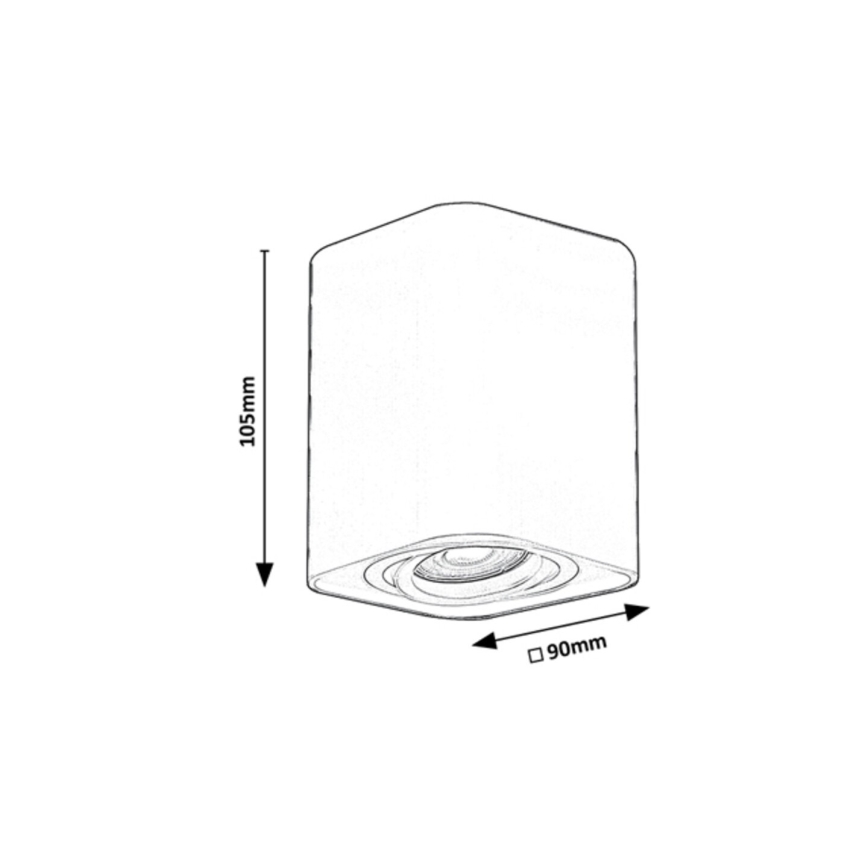 Rabalux - Spotlight 1xGU10/42W/230V vit