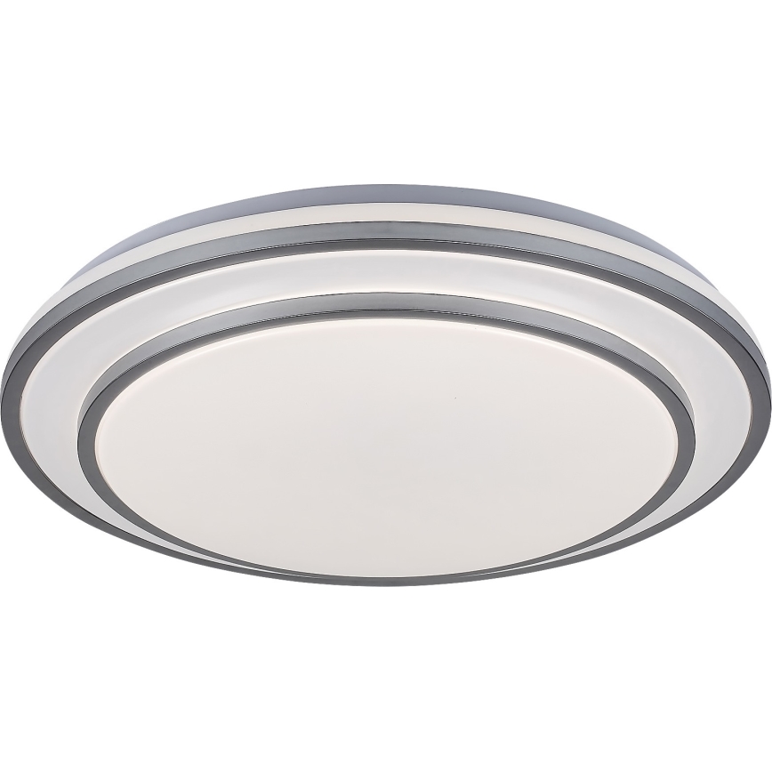 Rabalux - LED-dimmbar taklampa LED/40W/230V 3000-6500K silver Ø 49 cm + fjärrkontroll