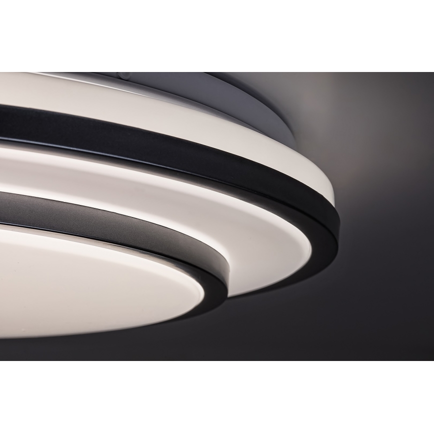 Rabalux - LED-dimmbar taklampa LED/40W/230V 3000-6500K silver Ø 49 cm + fjärrkontroll