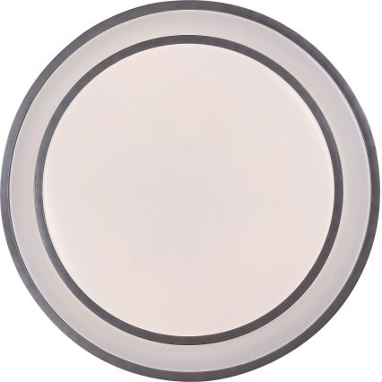 Rabalux - LED-dimmbar taklampa LED/40W/230V 3000-6500K silver Ø 49 cm + fjärrkontroll