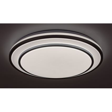Rabalux - LED-dimmbar taklampa LED/40W/230V 3000-6500K silver Ø 49 cm + fjärrkontroll