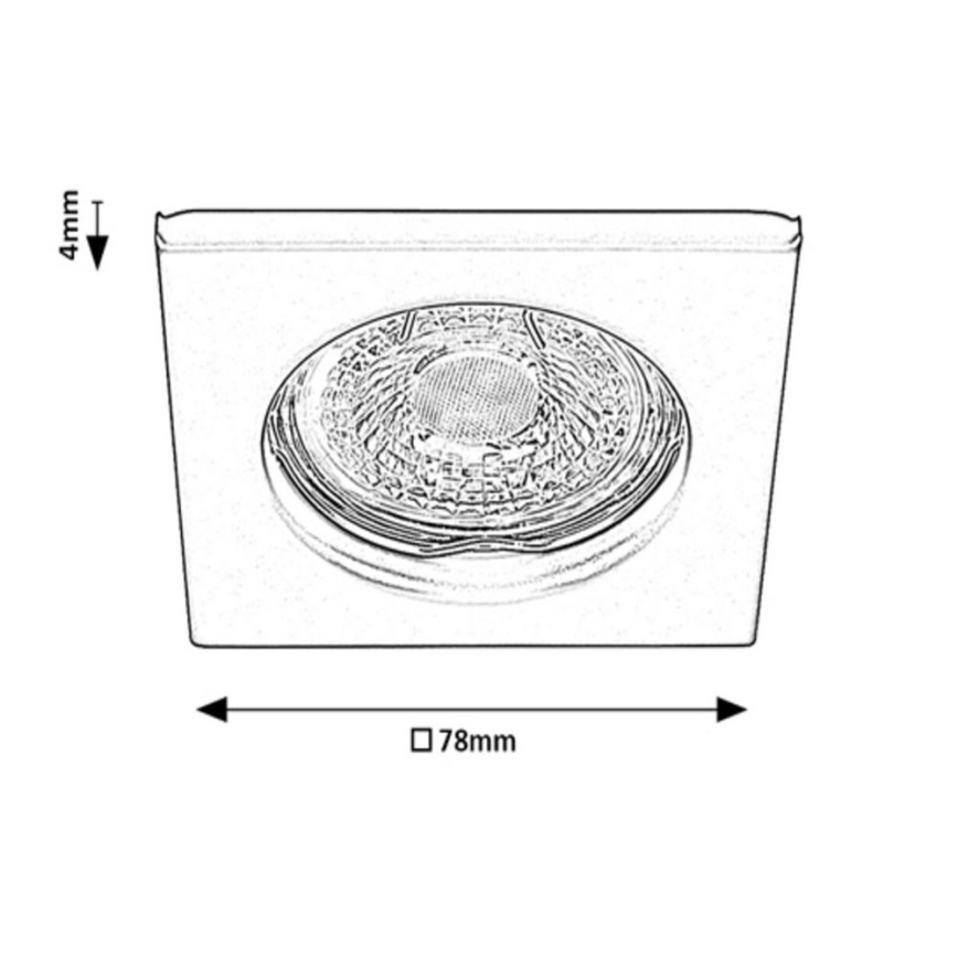 Rabalux - Upphängd taklampa 1xGU5,3/25W/12V vinklat