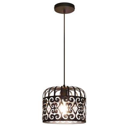 Rabalux 2156 - Ljuskrona ALESSANDRA 1xE27/60W/230V svart