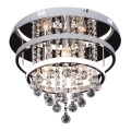 Rabalux 2237 - Kristalltaklampa PALLAS LED/32W/230V + 3xE14/40W