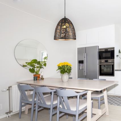 Rabalux 2277 - Ljuskrona med snöre MANORCA 1xE27/40W/230V