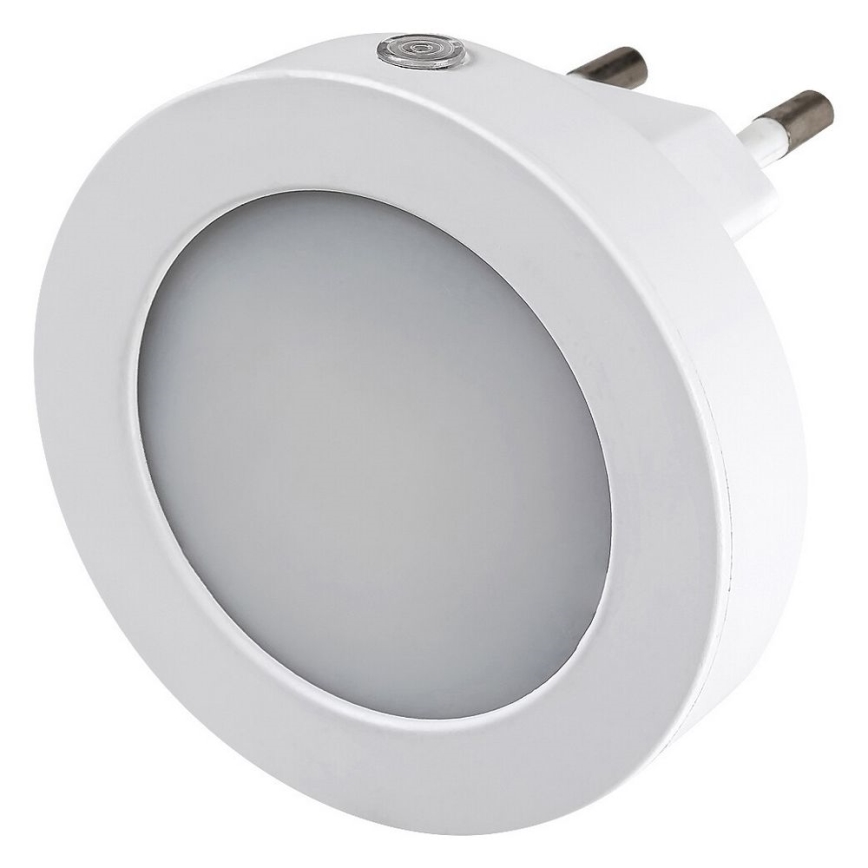 Rabalux - LED nattlampa med sensor LED/0,5W/230V 3000K diameter 65 mm