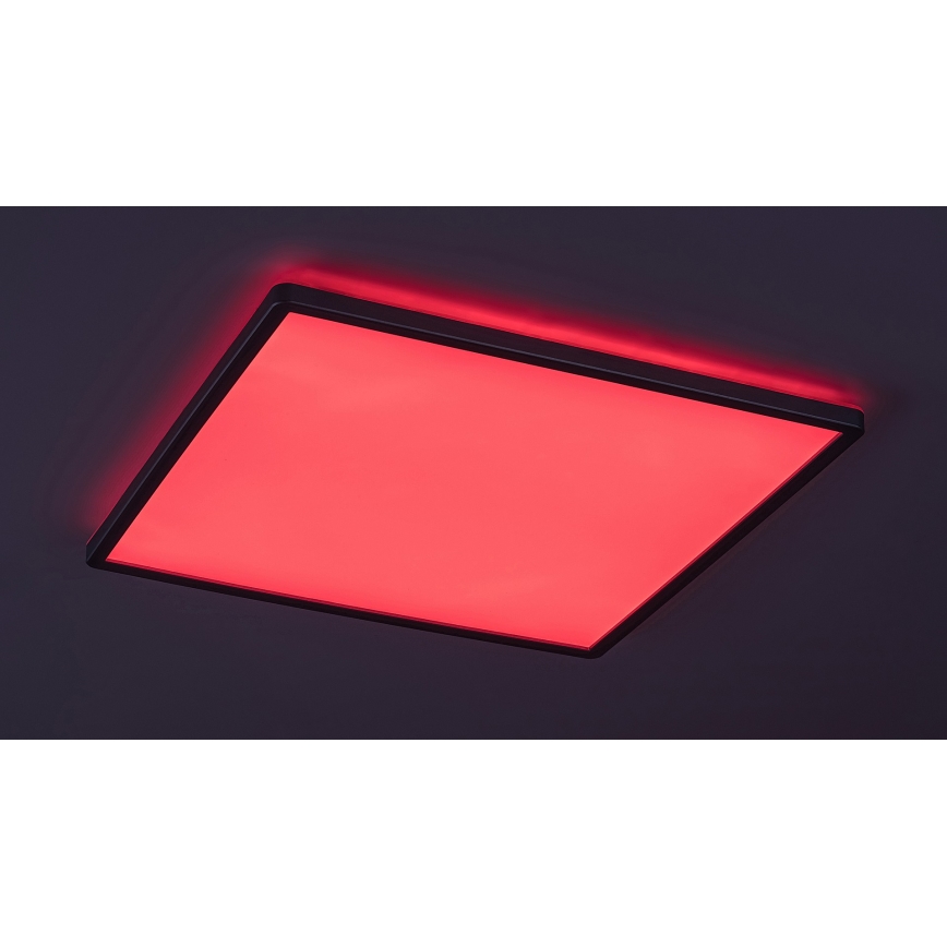 Rabalux - Dimbart LED RGB-takarmatur LED/22W/230V med Wi‑Fi (Tuya) och fjärrkontroll 42x42 cm