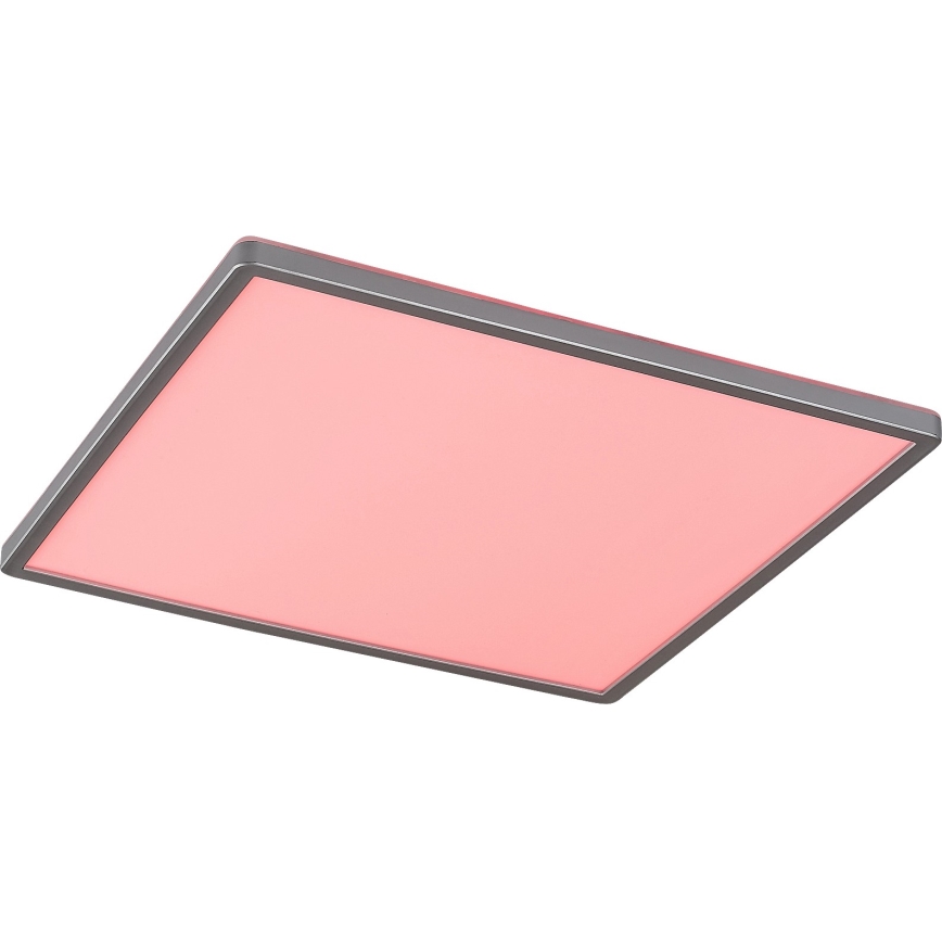 Rabalux - Dimbart LED RGB-takarmatur LED/22W/230V med Wi‑Fi (Tuya) och fjärrkontroll 42x42 cm