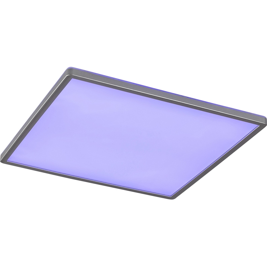 Rabalux - Dimbart LED RGB-takarmatur LED/22W/230V med Wi‑Fi (Tuya) och fjärrkontroll 42x42 cm