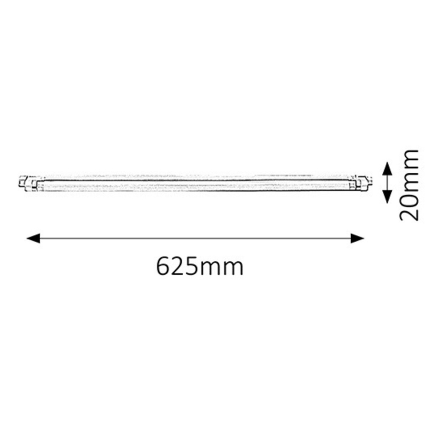 Rabalux 2344 - Bänkbelysning SLIM G5/20W/230V