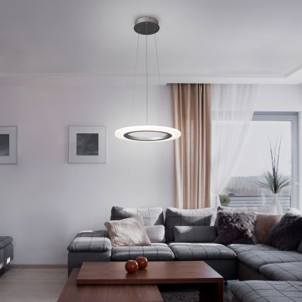 Rabalux 2428 - LED Ljuskrona ADRIENNE LED/20W/230V silver