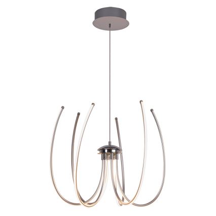 Rabalux 2434 - LED Ljuskrona ALISHA LED/62W/230V silver