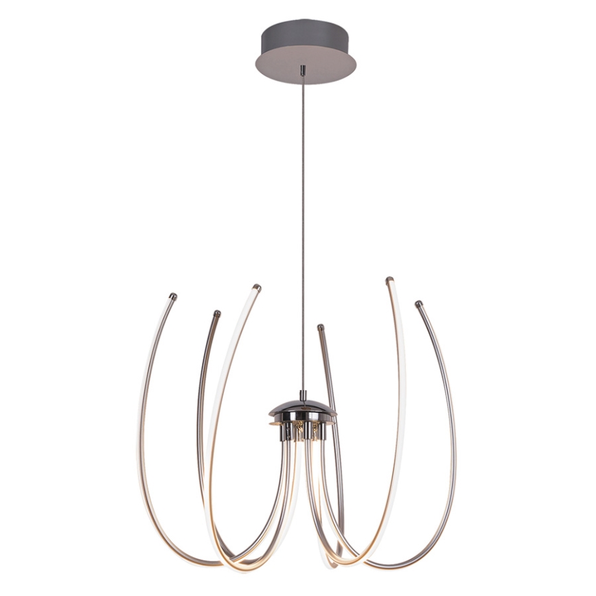 Rabalux 2434 - LED Ljuskrona ALISHA LED/62W/230V silver