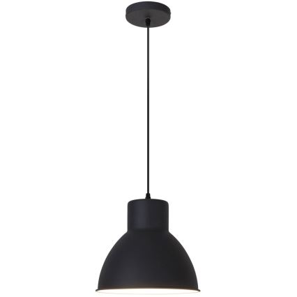 Rabalux 2578 - Ljuskrona DEREK 1xE27/60W/230V svart