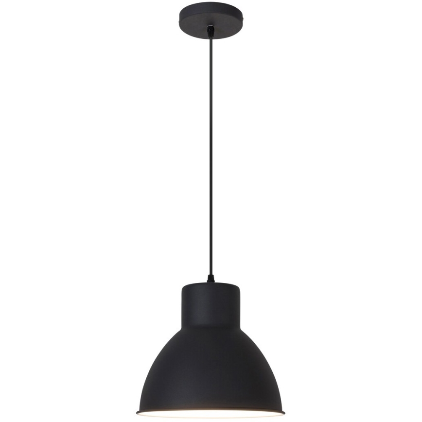 Rabalux 2578 - Ljuskrona DEREK 1xE27/60W/230V svart