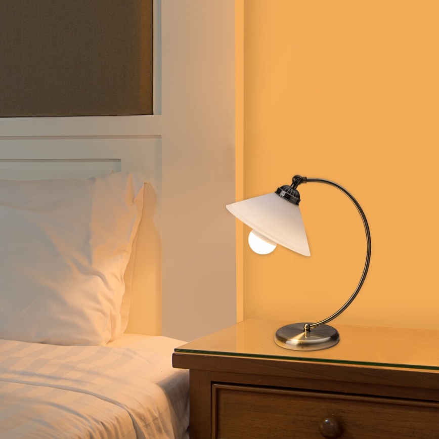 Rabalux 2702 - Bordslampa MARIAN 1xE27/60W/230V