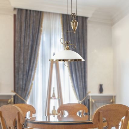 Rabalux 2756 - Ljuskrona ELISETT 1xE27/60W/230V