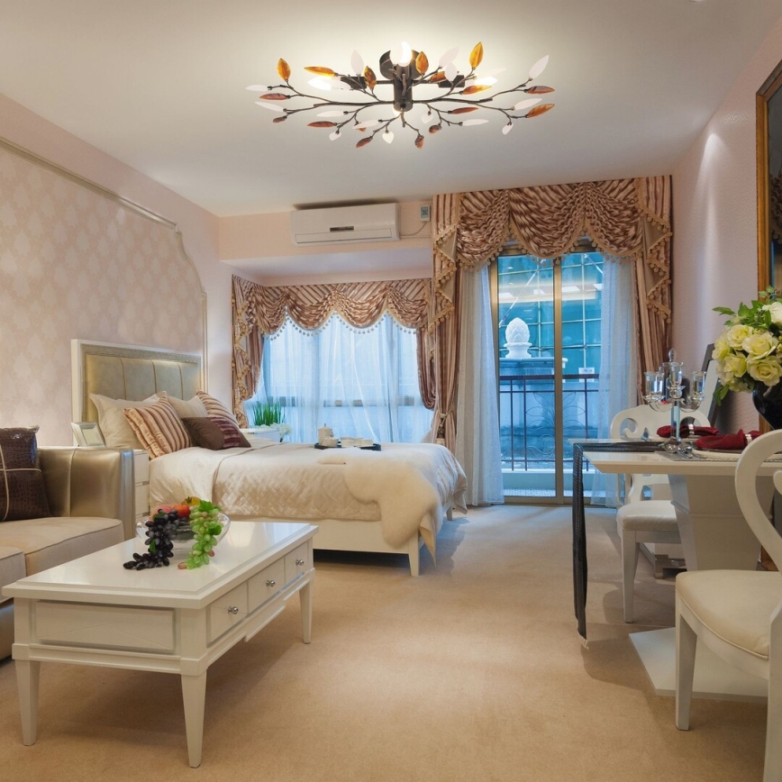 Rabalux - Taklampa 4xE14/40W/230V 47x69,5 cm