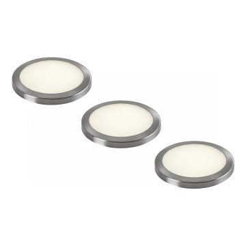 Rabalux - 3-pack dimbar LED-belysning för skåp LED/1W/230V 4000K