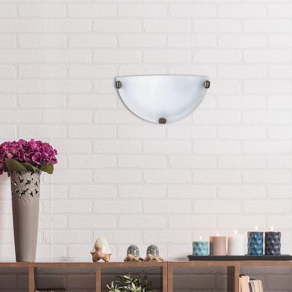 Rabalux - Vägglampa 1xE27/60W/230V i alabasterglas