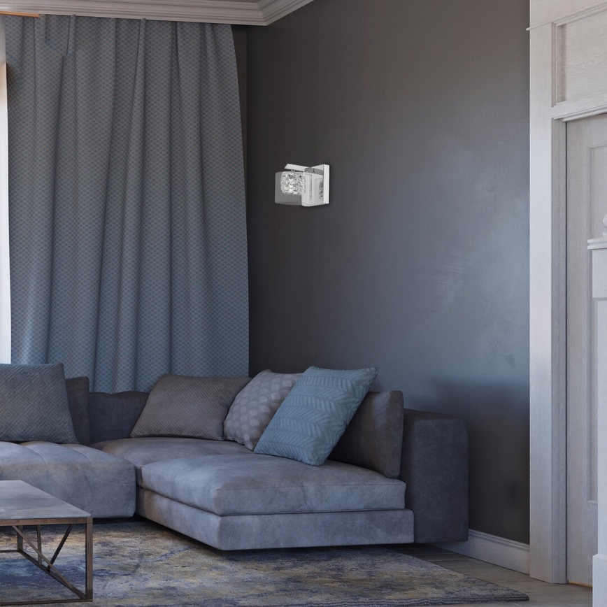 Rabalux 3113 - Kristall vägglampa 1xG9/40W/230V