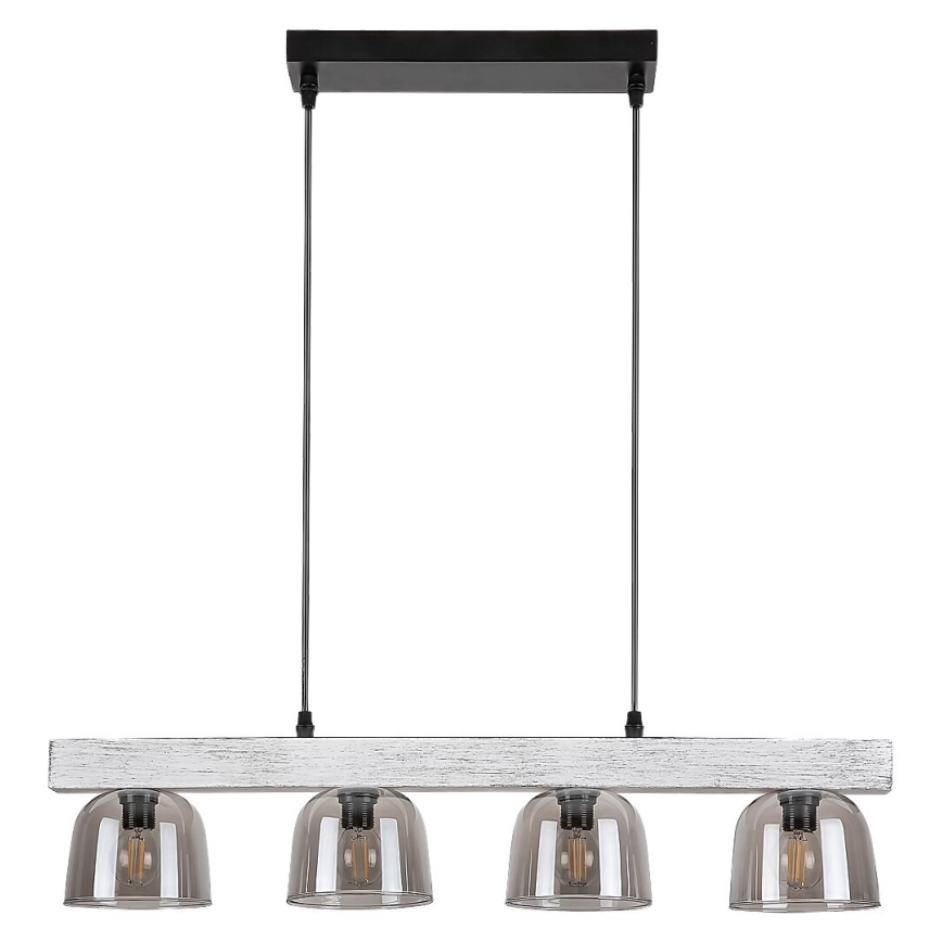 Rabalux - Ljuskrona med upphängningsrem 4xE14/40W/230V