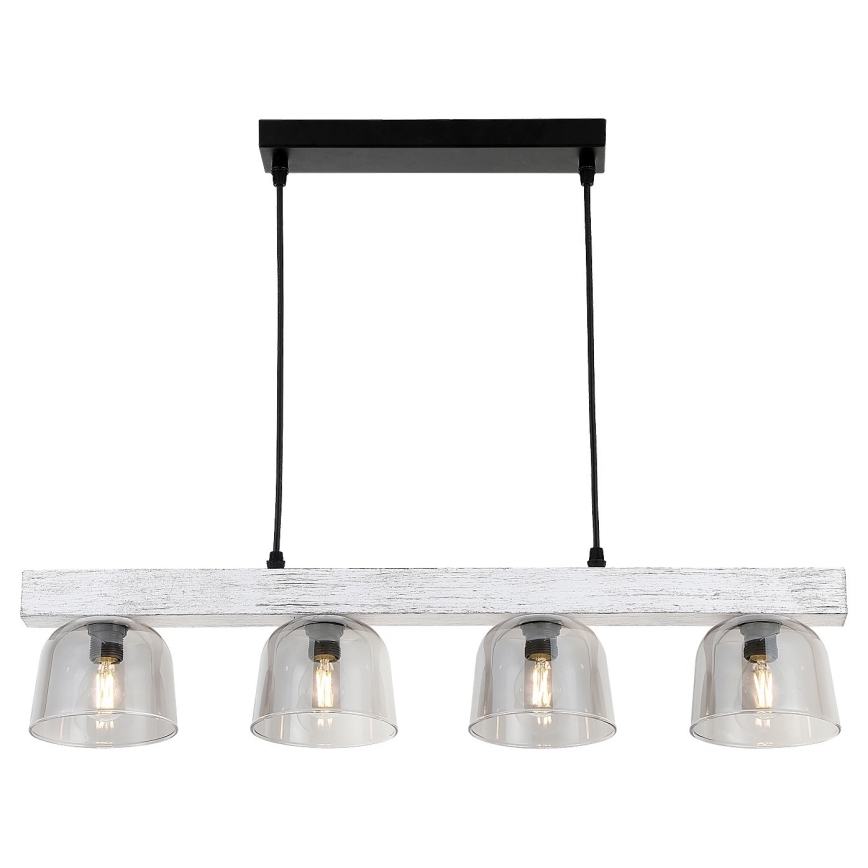 Rabalux - Ljuskrona med upphängningsrem 4xE14/40W/230V