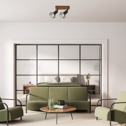 Rabalux - Spotlight 2xE14/40W/230V ek