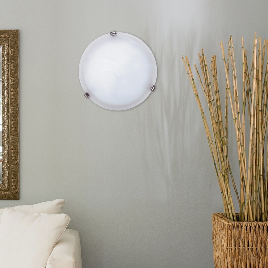 Rabalux - Taklampa 1xE27/60W/230V med alabasterglas