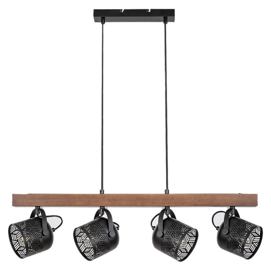 Rabalux  - Ljuskrona med upphängningsrem ROTEM 4xE14/40W/230V