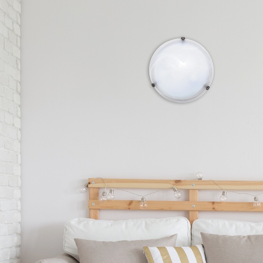 Rabalux - Taklampa 2xE27/60W/230V alabasterglas