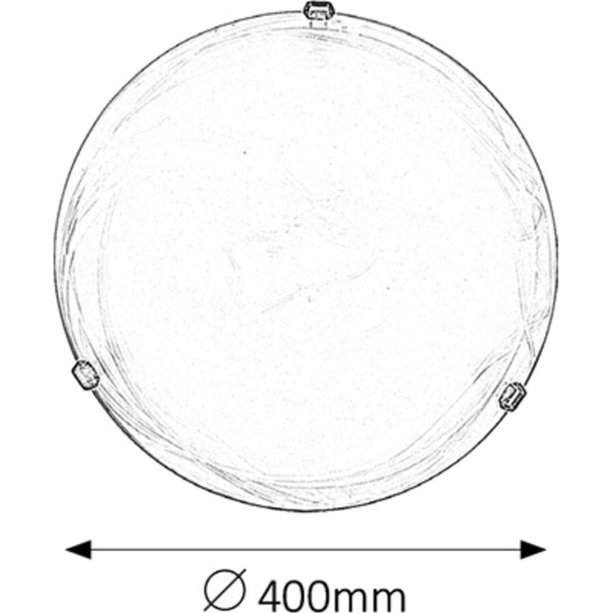 Rabalux - Taklampa 2xE27/60W/230V alabasterglas
