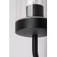 Rabalux - Vägglampa för badrum 1xE27/60W/230V IP44 svart