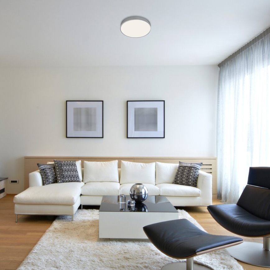 Rabalux - LED-taklampa LED/36W/230V Ø 40 cm silverfärgad