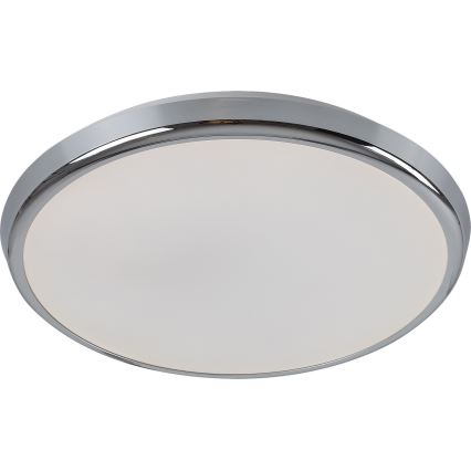 Rabalux - LED RGB Ljusreglerad vägglampa för badrum LED/18W/230V diameter 30 cm 3000-6500K IP44 + fjärrkontroll