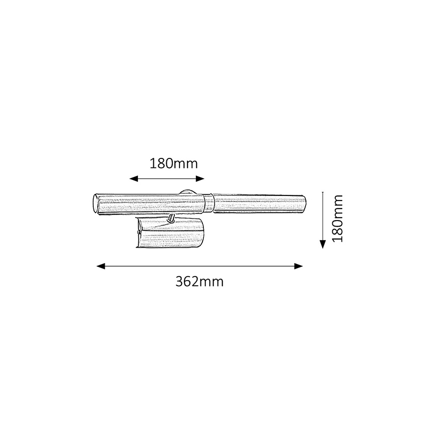Rabalux 3642 - bildljus 2xE14/40W/230V