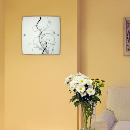 Rabalux 3692 - Väggbelysning ELINA 1xE27/60W/230V