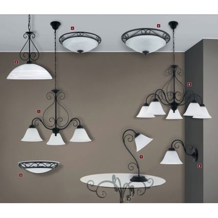 Rabalux - Vägglampa 1xE14/60W/230V