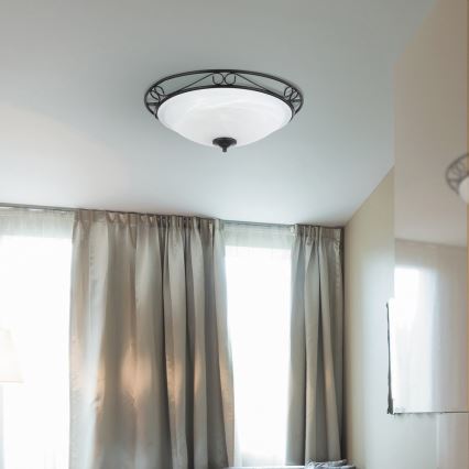 Rabalux 3723 - Takbelysning ATHEN 3xE27/60W/230V