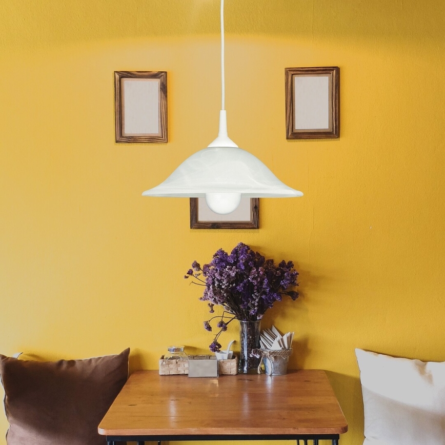 Rabalux - Taklampa 1xE27/60W/230V i alabasterglas