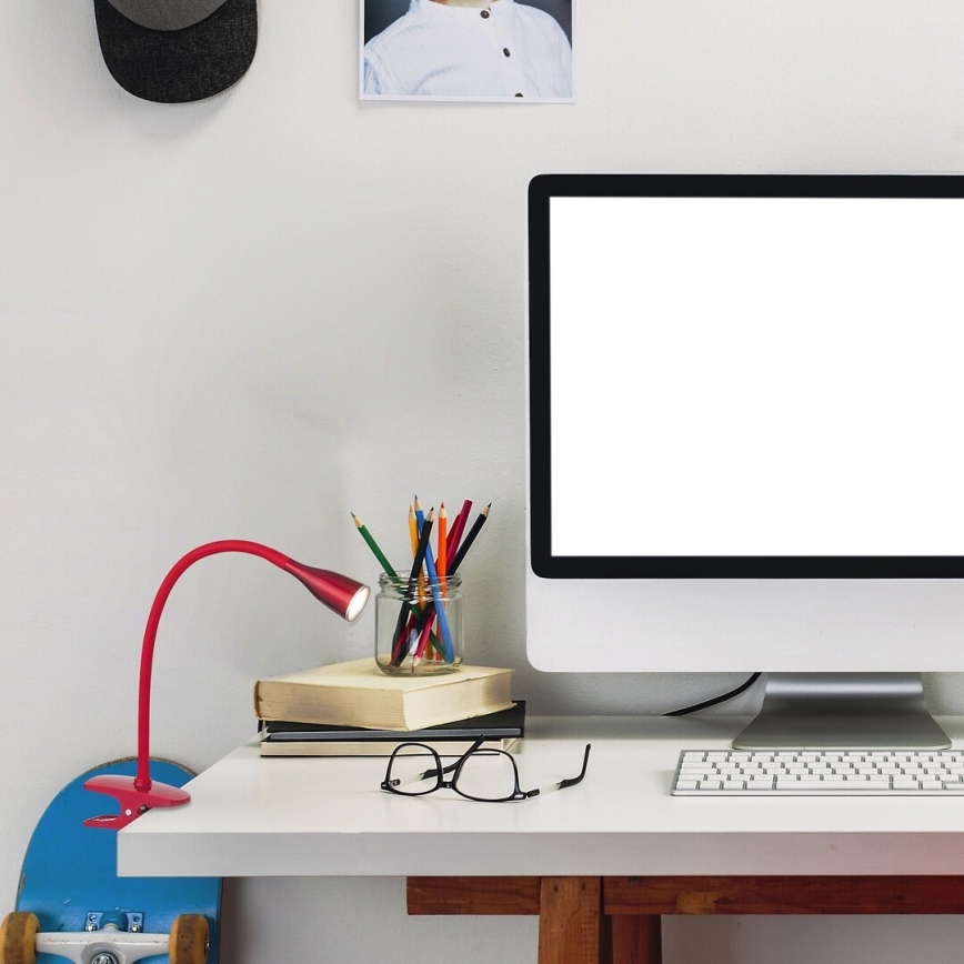 Rabalux 4198 - Barn LED-Lampa med klämma JEFF 1xLED/4,5W/230V